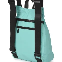 Mochila pequeña antirrobo dual