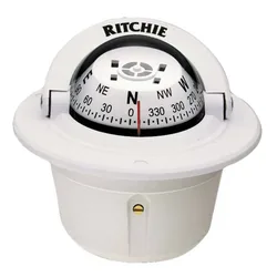 Explorer Flush Compass White One Size unisex