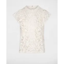 Camiseta de mujer con volantes