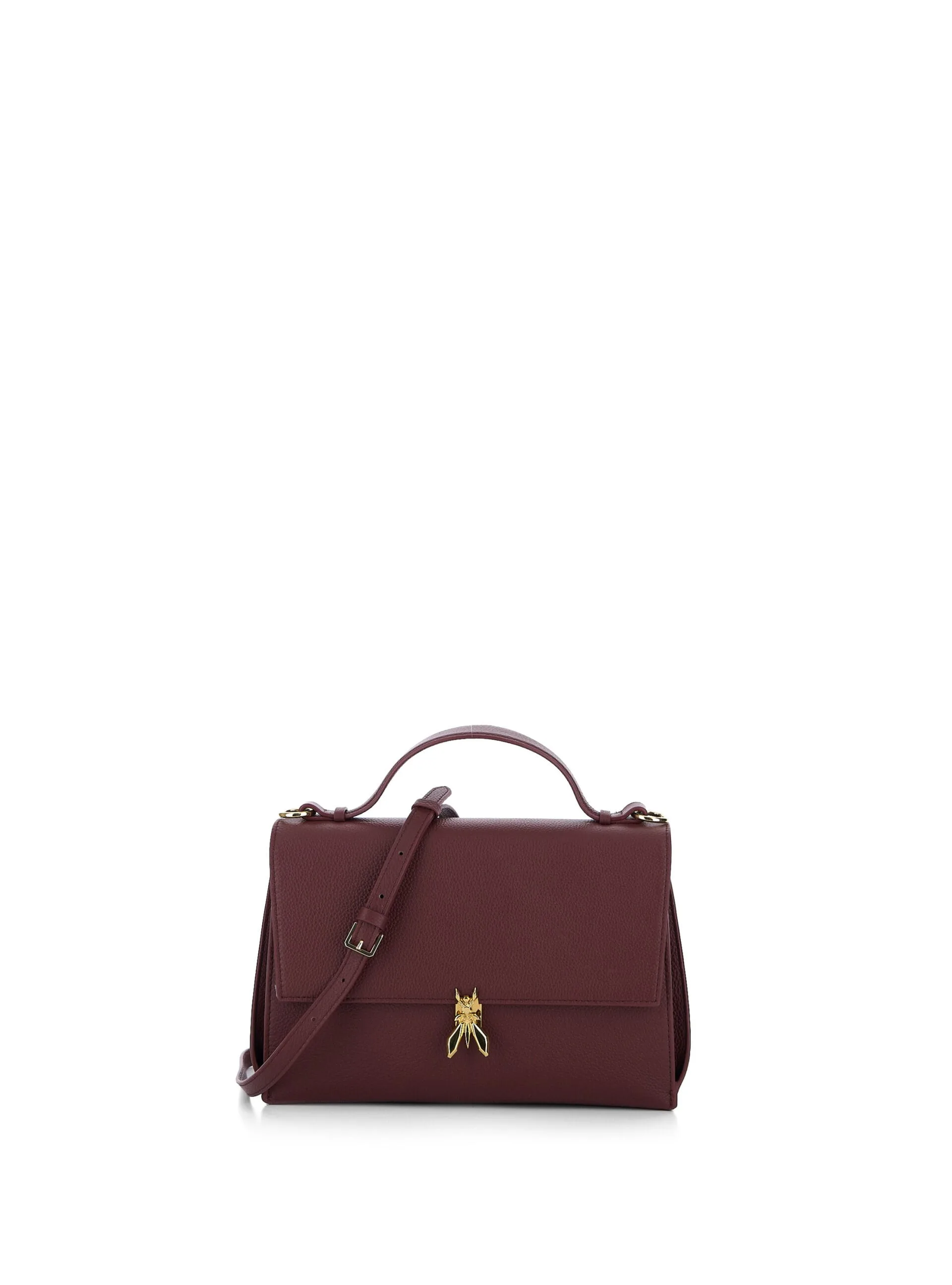 Borsa in pelle BORDEAUX U - Patrizia pepe - FashionsVida