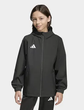 Giacca Entrada26 All Weather - Nero, nero nero Bambino taglia 3-4Y - Adidas - FashionsVida