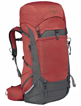Sac à dos de trekking - Tempest 44 Red Pampas/Coal Grey - Taille M/L - Rouge - Osprey - FashionsVida