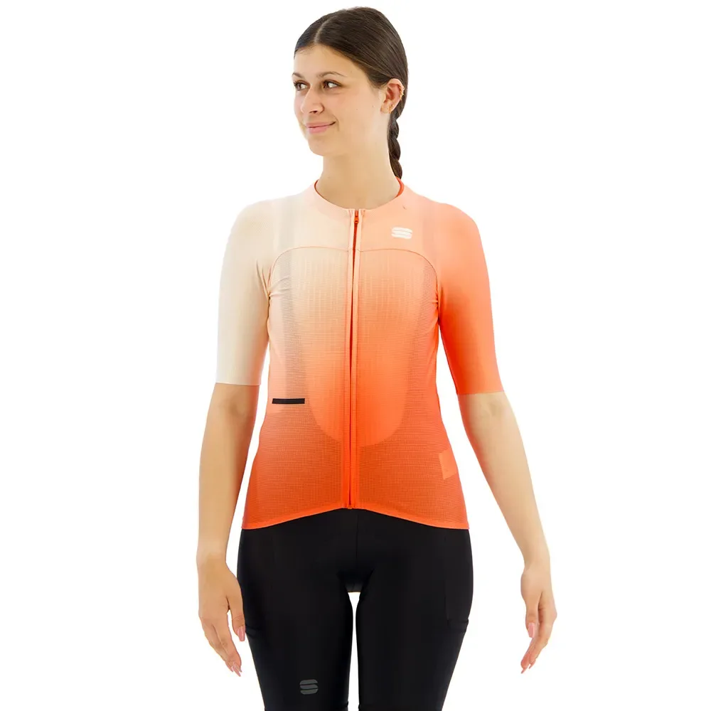 Maglia A Maniche Corte Light Pompelmo / Pink - Sportful - FashionsVida