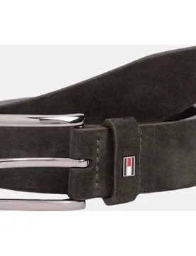 Cinturón en serraje de hombre - Tommy Hilfiger - FashionsVida