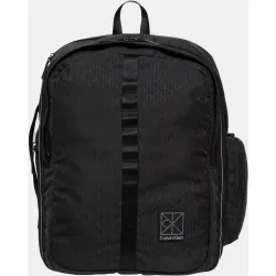 Mochila nylon con estampado monogram Emblem