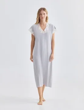 Camisón caftán mujer largo midi - Nansú - FashionsVida