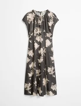 Vestido estampado sin mangas acampanado de lenzing™ ecovero™ - MARC O'POLO - FashionsVida