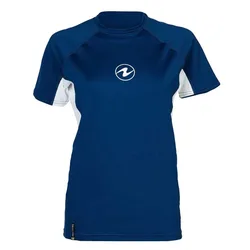 Rash Guard Manches Courtes Lf Navy / White M