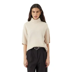 Maglione A Maniche Corte Emila Sandshell M