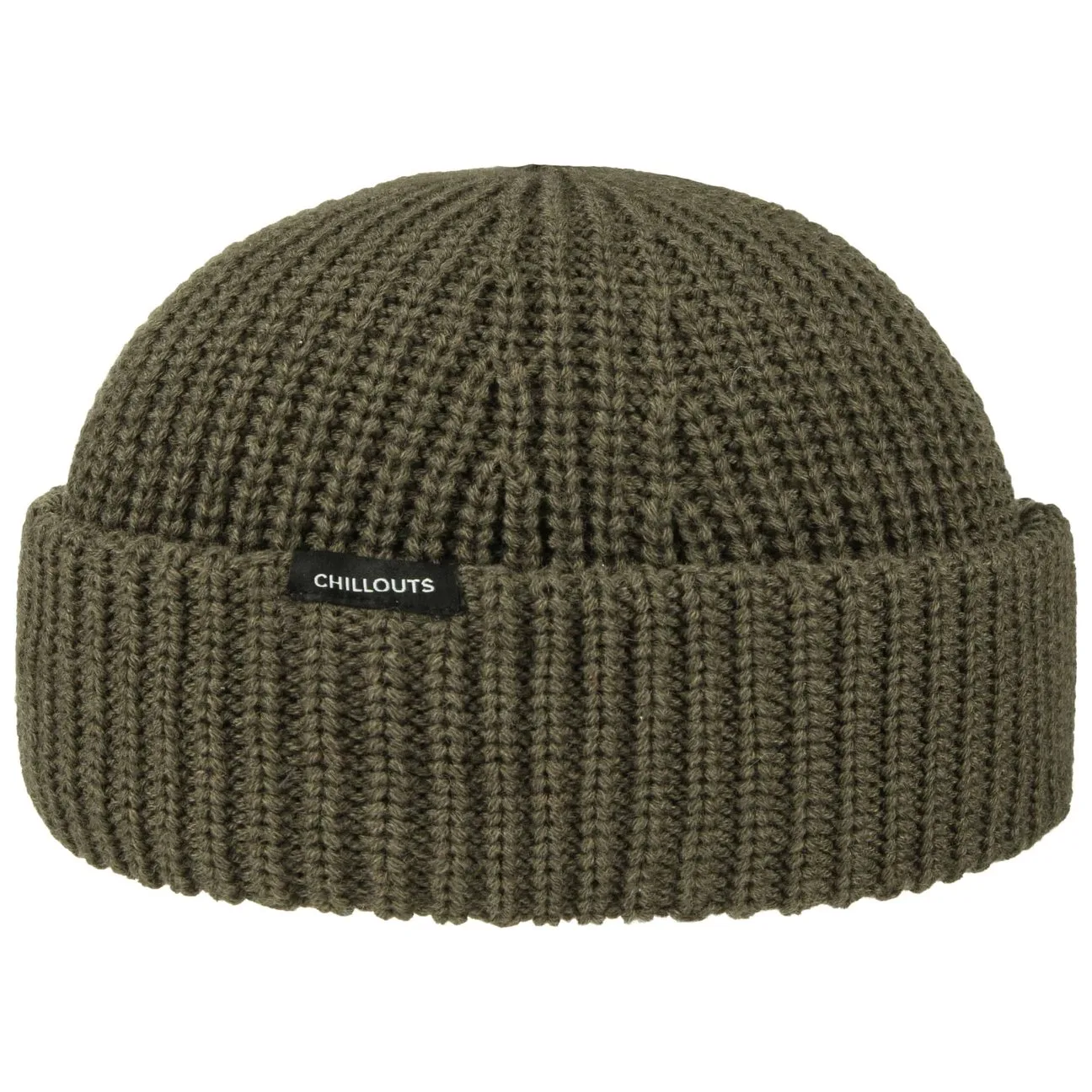 Coarse Knit Docker Hat by - olive - Herren - Size: One Size - Chillouts - FashionsVida