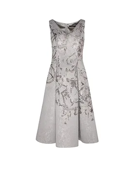 Cocktailkleid grigio chiaro 40 - Vera Mont - FashionsVida