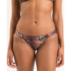 Braga de bikini brasileña estampada
