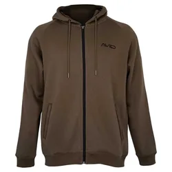 Compound Full Zip Sweatshirt Brown S Men
