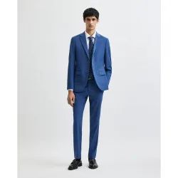 Pantalón de traje para hombre fil a fil