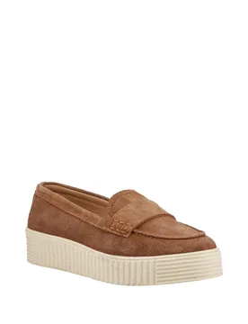 Women's Tamara Loafer in Tan Size: 4 - Tan - Size: 4 - Hush puppies - FashionsVida