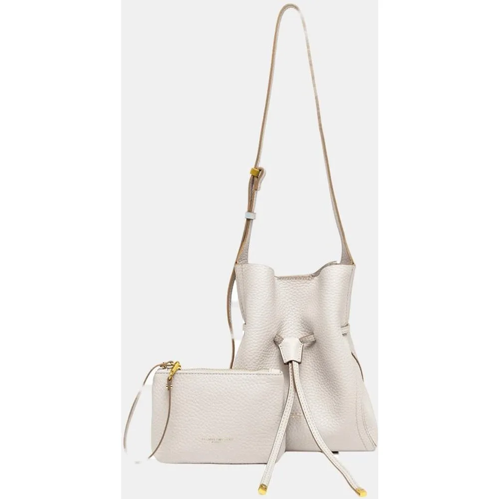 Bolso de hombro en piel con correa regulable - Gianni Chiarini - FashionsVida