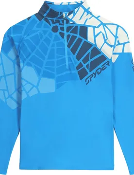 Sweat à Demi-zip Legacy Aether Blue S - Spyder - FashionsVida