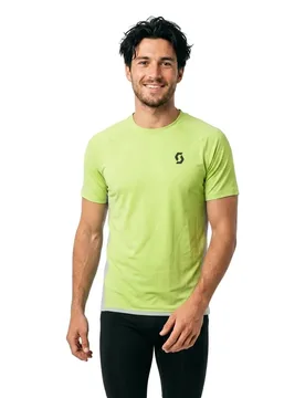 Maglietta A Maniche Corte Vertic Pro Sl Acid Yellow - Scott - FashionsVida