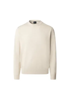 Pull col rond en coton et soie - Hackett - FashionsVida