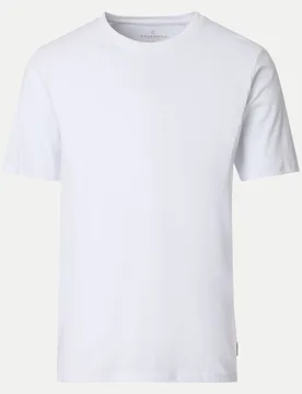 Casamoda Basic T-Shirt Weiß 3XL - Casamoda - FashionsVida