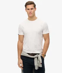 Superdry Herren Classic Essential T-shirt Weiß - Größe: S