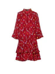 Luisa Cerano Midikleid rouge 34