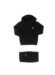 Adidas Tuta felpata NERO 3-4A