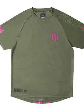 Maglietta A Maniche Corte Riders Green / Pink - Muc Off - FashionsVida