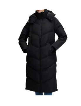 Piumino lungo con cappuccio Donna con zip - Lee Jeans - FashionsVida