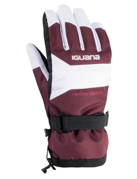 Gants Alessia Port Royale / White L-XL - Iguana - FashionsVida