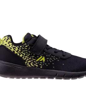 Sneaker Makredi Junior Black / Lime Punch EU 29 - Martes Essential - FashionsVida