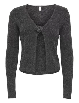 ONRICA S RIB FOWER CARDI CC KNT femae - L - FashionsVida