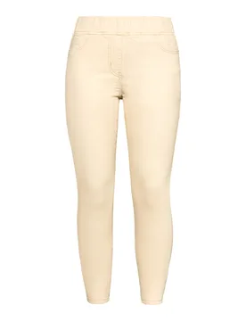 Schlupfjeans "Vanessa" beige XXL Damen - wedolina - FashionsVida