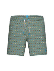 Short de bain Beach Boxer Allover vert foncé L