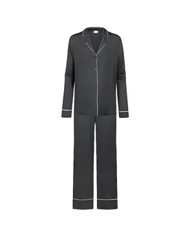 Pyjama PURE CHIC thunder grey grau M Damen - Mey - FashionsVida