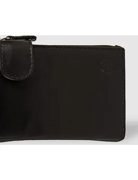 Cartera de piel negra con llavero - El Potro - FashionsVida