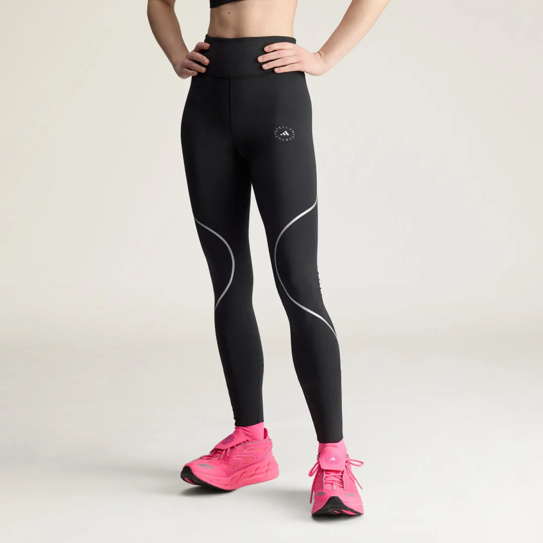 Leggings da running by Stella McCartney M Black - Adidas - FashionsVida