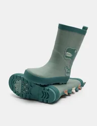 Kids' Wellies (4 Small - 2 Large) Green Mix male