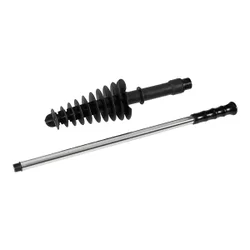 Flexi-WC-Reiniger schwarz silber