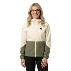 Explorair Light Dryo 2.5 Jacket Cotton White / Hay Green S Women