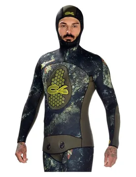 C Giacca Da Pesca Subacquea Extreme 6.5 Mm - C4 - FashionsVida