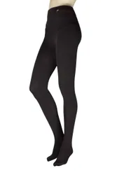 Women's 1 Pack SOCKSHOP Extra Warm Tights Black L - Black - Size: Large