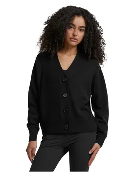 Cardigan Tb6899 Rib Black 2XL - Urban classics - FashionsVida