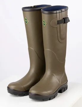 Lisset Ladies Neoprene Lined Wellington Boots - - Size: 5 - Rydale - FashionsVida
