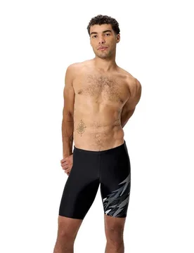 Medley Logo Jammer Anthracite / Lead Grey UK 32 Men - Speedo - FashionsVida