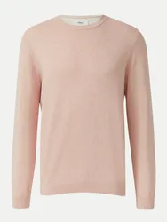 RED LABEL Strickpullover mit Logo-Stickerei Rosa 3XL