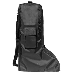 Stiefeltasche EXKLUSIV, black glitter