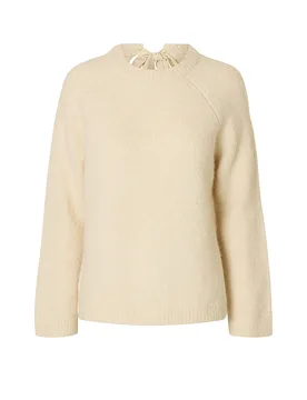 Pull SLFGABELLA crème L - Selected Femme - FashionsVida