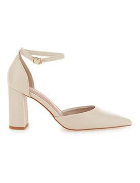 Décolleté Beige tacco alto DO19813 38 - MON DIEU - FashionsVida