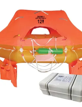 Iso Racing Ii 4c Esp B Liferaft Orange One Size unisex - Lalizas - FashionsVida